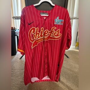 Nike Kansas City Chiefs baseball jersey